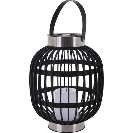 Lámpara LED solar Pro Garden negra