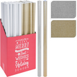 Kadopapier 70x150cm zilver goud glitter
