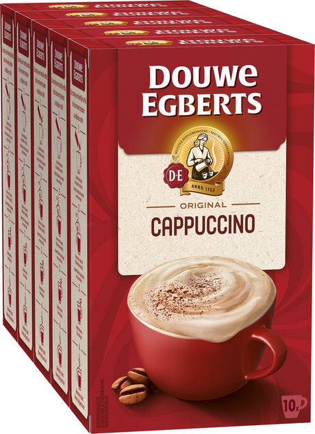Douwe Egberts Mimos café capuchino café instantáneo - 5 x 10 bolsas