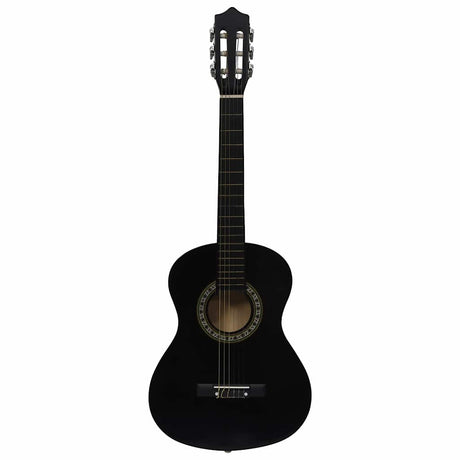 vidaxl guitarra clasica principiante infantil con funda 1 2 34 negra