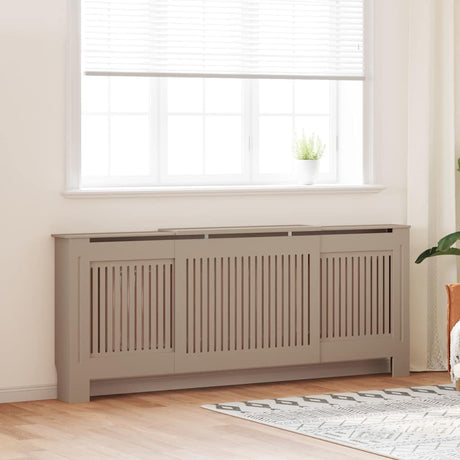 Vidaxl Construcción del radiador de 205 cm MDF