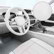 Vidaxx lámina para coche 4d 100x150 cm blanco