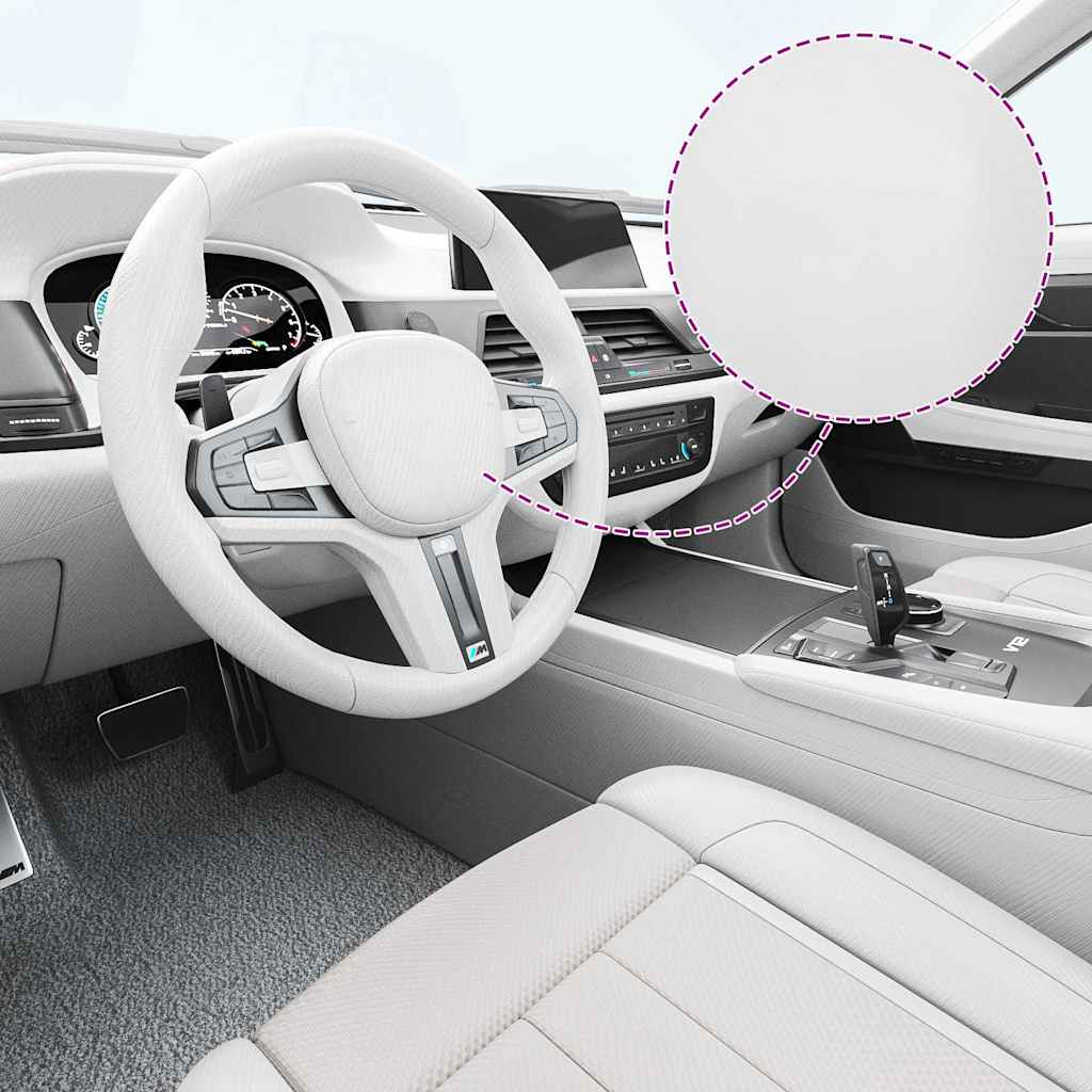 Vidaxx lámina para coche 4d 100x150 cm blanco
