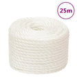 Vidaxx cuerda de trabajo 14 mm 25 m polipropileno blanco