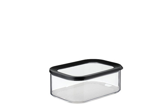 Caja de queso Mepal Modula - 2000 ml - Caja de almacenamiento de alimentos - Negro