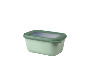 Mepal - recipiente para alimentos circular multitazón - 750 ml - rectangular - salvia nórdica