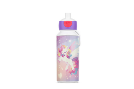 Mepal botella luminosa unicornio pop-up campus 400ml