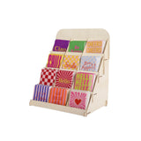 Cartel decorativo Decoris con texto madera 9,5x9,5x0,5cm