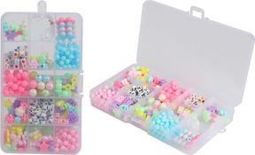 Juego de cuentas Koopman en caja de almacenamiento.