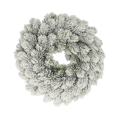 Hbx natural living corona nobilis nieve h7d28cm nevado