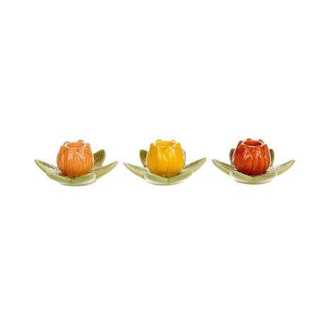 Hbx natural living hbx natrural living candelabro tulipán 10x9x5cm