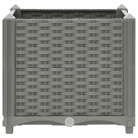 Jardinera vidaxx elevada 40x40x38 cm polipropileno