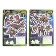 Pegatinas que brillan en la oscuridad dino 26 piezas, 2 surtidas