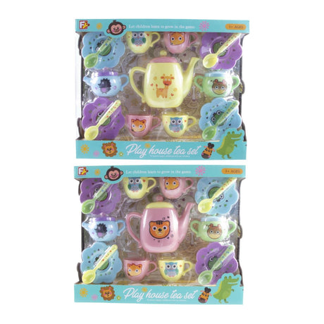 Juego de servicio de té 18 piezas, 2 surtidos