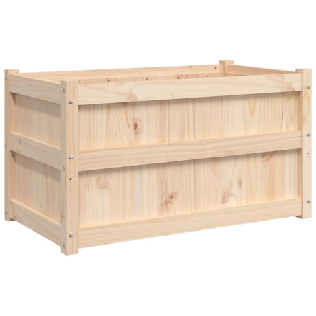 Jardinera vidaxx 90x50x50 cm madera maciza de pino