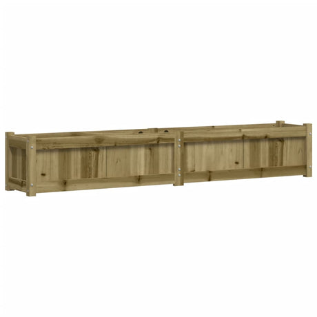 Jardinera vidaxx 180x31x31 cm madera de pino impregnada