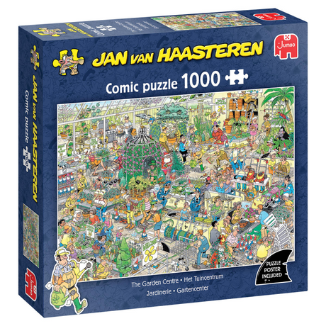Jumbo Jan van Haasteren rompecabezas el centro de jardinería 1000 piezas