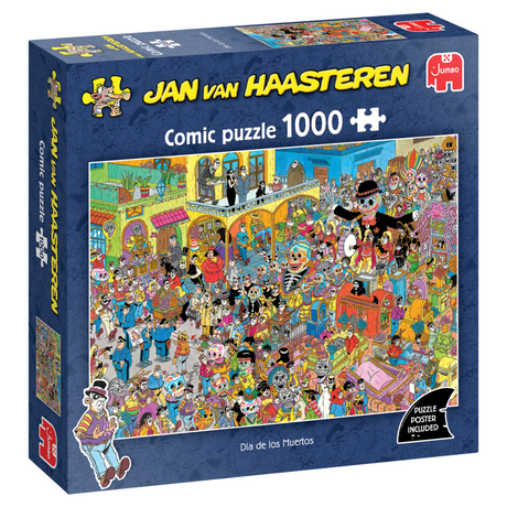 Puzzle Jumbo Jan van Haasteren Días de los Muertos 1000pzs