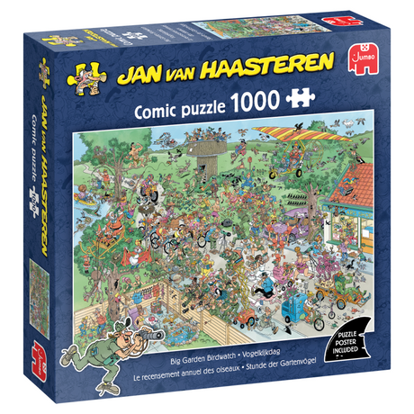 Jumbo Jan van Haasteren rompecabezas día de observación de aves 1000 piezas