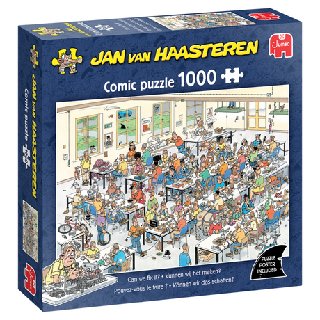 Rompecabezas Jumbo de Jan van Haasteren, ¿podemos hacerlo? 1000 piezas