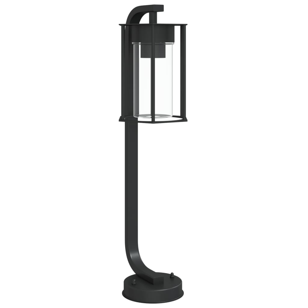 Vidaxx lámpara de pie exterior 60 cm acero inoxidable negro