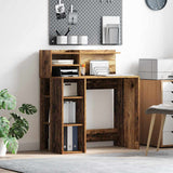 Vidaxl bureau oud hout bewerkt hout 90 x 48 x 101,5 cm