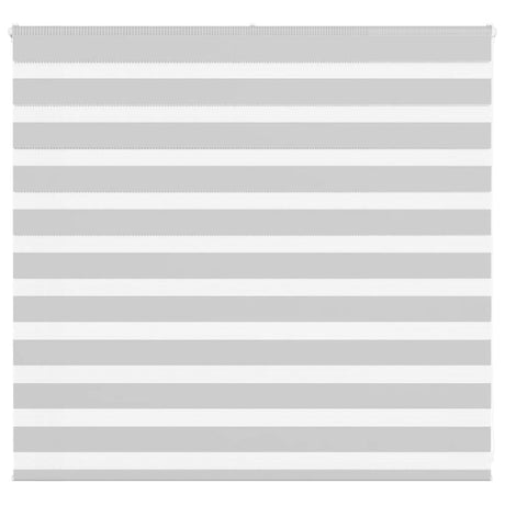 VidaXL estor enrollable cebra 165x100 cm tela ancho 160,9 cm gris claro