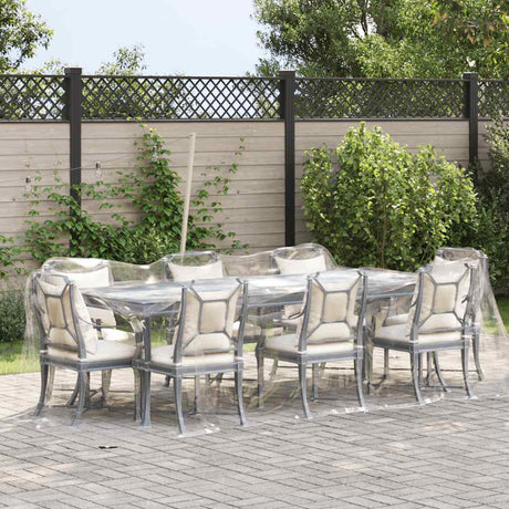 VidaXL lona transparente con ojales 2x5 m PVC