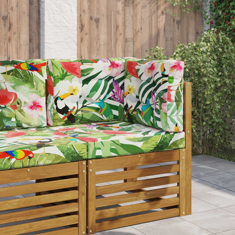Vidaxl buiten bankkussen polyester kleurrijk 60 x 60 cm