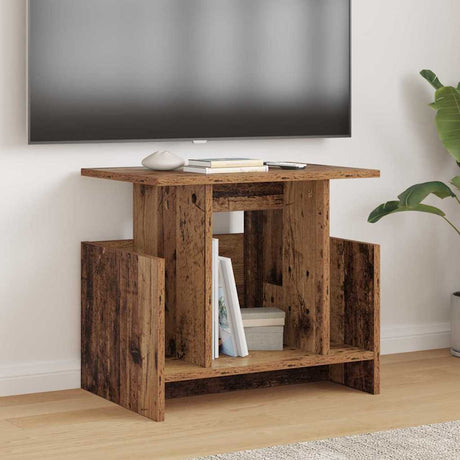 Vidaxl tv-standaard 2 st oudhout bewerkt hout