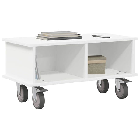 Vidaxl tv-standaard 68,5 x 35 x 35 cm wit bewerkt hout
