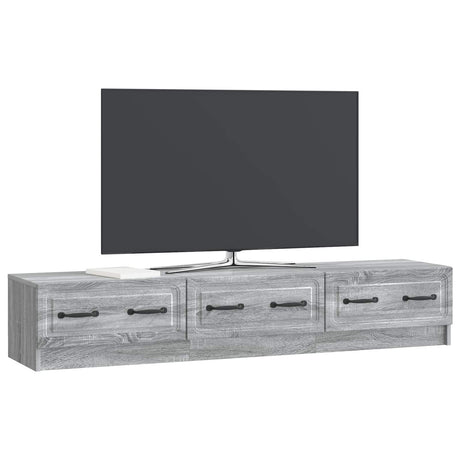Vidaxl tv-kast 147 x 34,5 x 27 cm grijs sonoma bewerkt hout