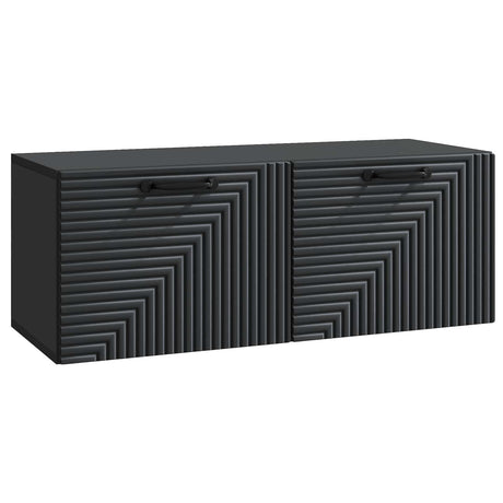 Vidaxl wandbeugel tv-kast zwart 78,5 x 31 x 30 cm bewerkt hout