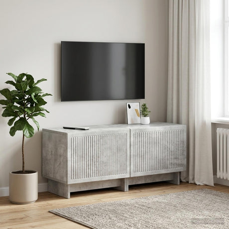 Vidaxl tv-meubel betongrijs bewerkt hout