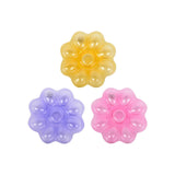 Plato Decoris flor cristal 3 surtido ø20,7xh2cm