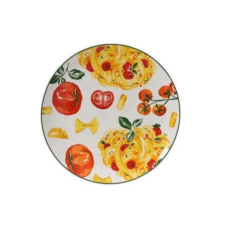 Plato llano Decoris porcelana Italia ø26,9xh2,7cm
