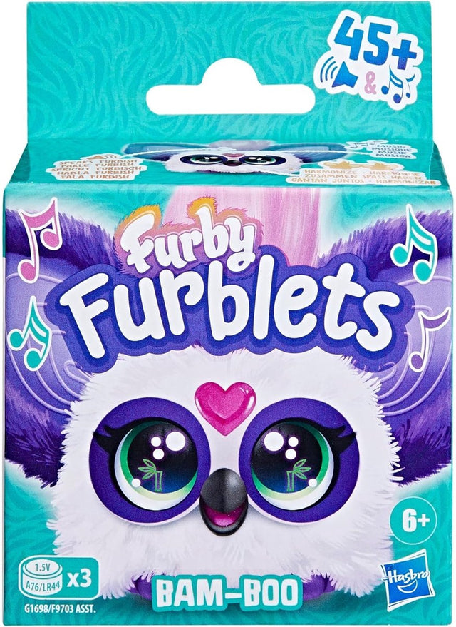 Hasbro furby furblets bam boo - figura de juguete - peluche con sonido