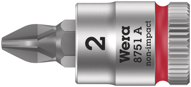 Wera 8751 una combinación de vasos de punta zyklop con accionamiento 1 4, ph 1 x 28 mm - 1 pieza(s) - 05003350001
