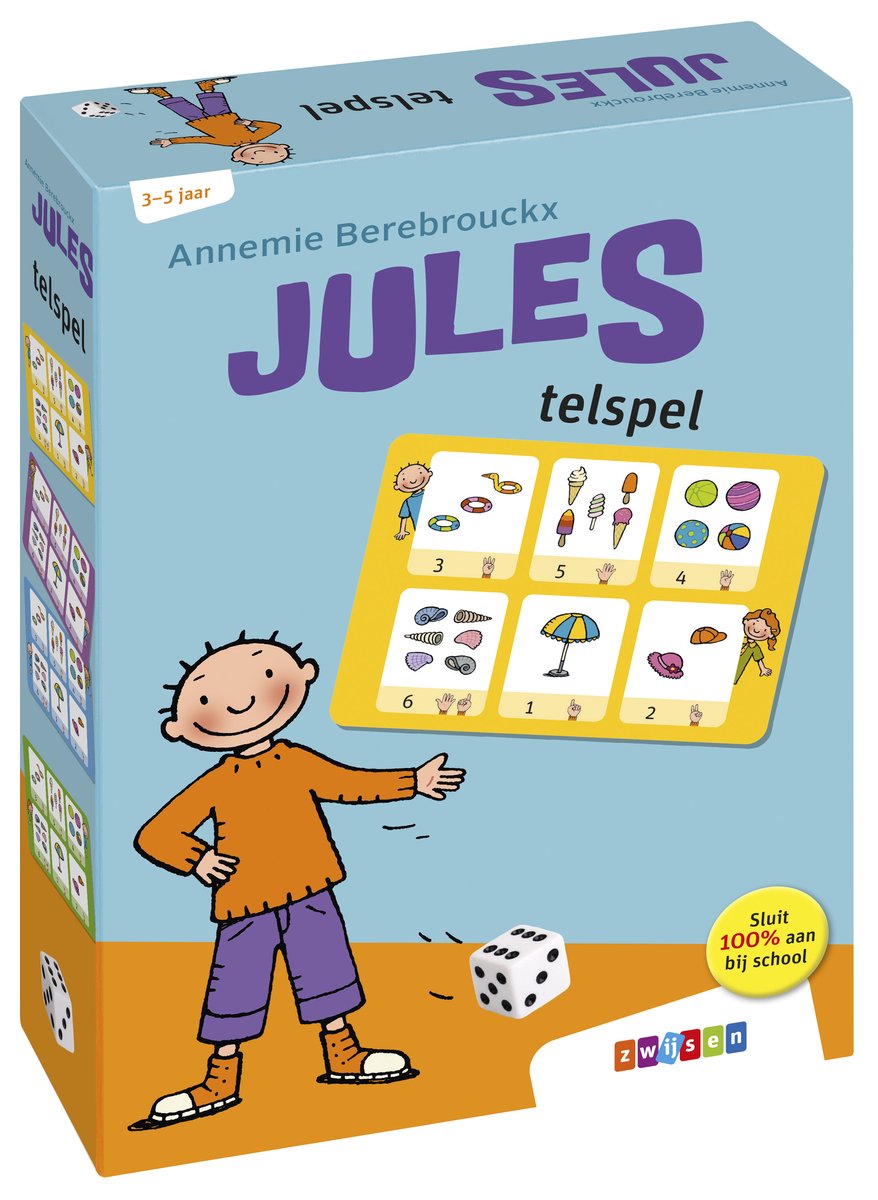Juego de contar Jules de Zwijsen.