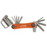 MultiTool TB-FD40 17 Funciones 73 x 45 mm de acero inoxidable naranja