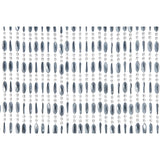 Wicotex cortina mosquitera charlotte 100x240cm gris 100% PVC