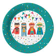Papstar set de 10 platos superhéroe cartón ã˜23cm