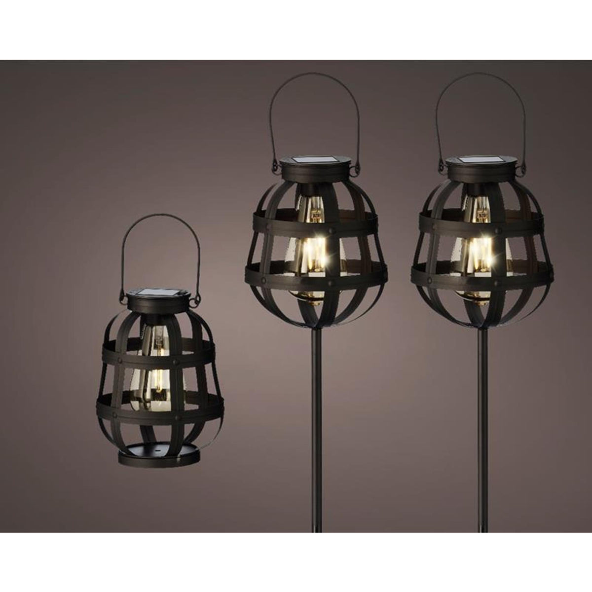 Lumineo farol solar LED set de 3