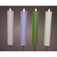 Linterna solar Lumineo de plástico dia4-h90cm disponible en 4 colores diferentes