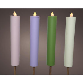 Linterna solar Lumineo de plástico dia4-h90cm disponible en 4 colores diferentes
