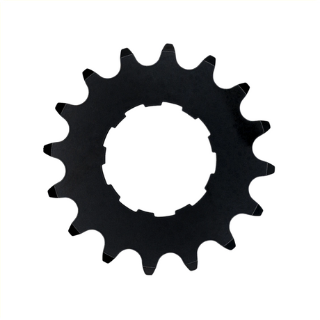 KMC Gear 16t trasero trasero nuvinci negro