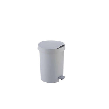 Cubeta con pedal Sunware zodiac 5 litros gris diámetro 20,5x28,5 cm