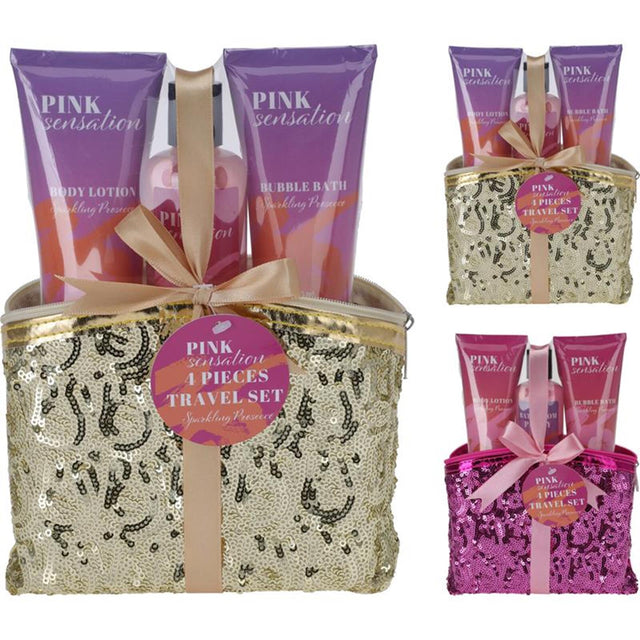 Set de regalo para baño de 4 piezas