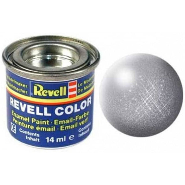 Pintura Revell para maqueta de construcción número 91 hierro metalizado.