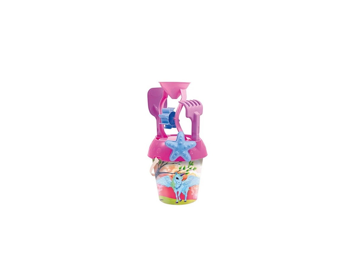 Juego de cubos adriáticos unicornio mágico 5 piezas